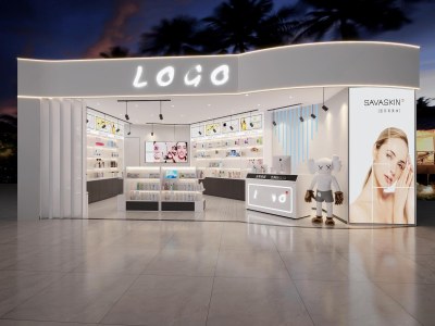 现代化妆品店3D模型下载
